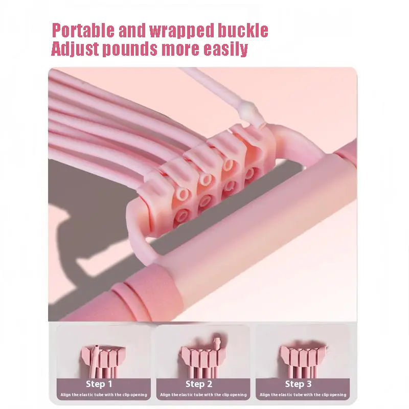 3-In-1 Multifunction Pedal Resistance Band