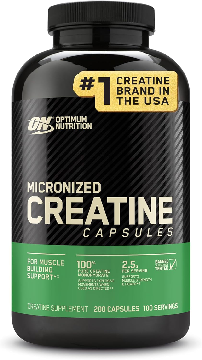 Micronized Creatine Monohydrate Powder, Unflavored, 60 Servings, 300 Grams (Packaging May Vary)