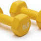 Neoprene Dumbbell Hand Weights for Exercise and Muscle Toning