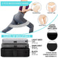 9 Pcs Barbell Pad Set, Barbell Squat Pad for Hip Thrusts, Lunges, Leg Day with 2 Gym Ankle Straps, 3 Hip Resistance Bands, 2 Lifting Strap, Barbell Pad and Carry Bag, Black