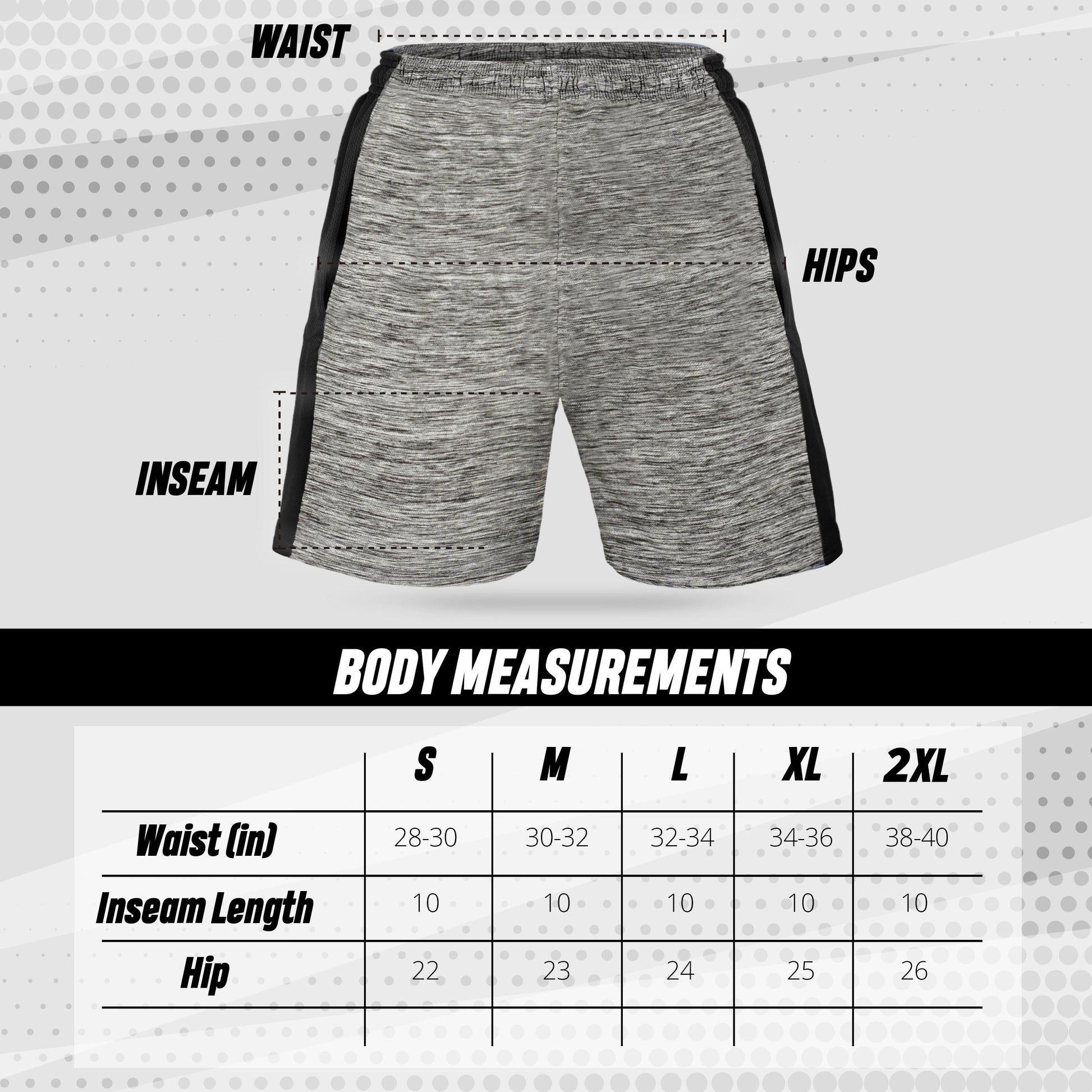 [5 Pack] Men’S Dry-Fit Active Athletic Shorts Basketball Running Workout Training Gym