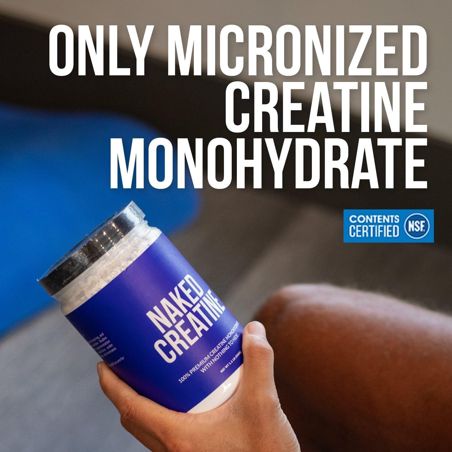Pure Micronized Creatine Monohydrate Powder