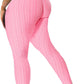 Women High Waisted Workout Yoga Pants Butt Lifting Scrunch Booty Leggings Tummy Control anti Cellulite Textured Tights
