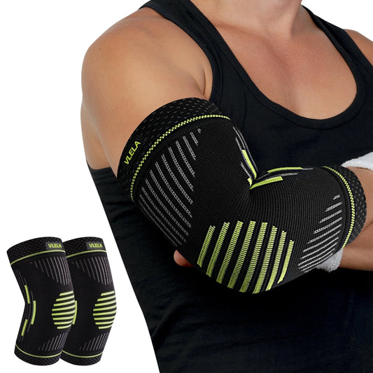 Elbow Brace,Compression Elbow Sleeves for Tendonitis and Tennis Elbow,Golfers, Arthritis, Bursitis, Elbow Pain Relief,Weightlifting, Fit for Men & Women-Xl