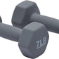 Neoprene Dumbbell Hand Weights for Exercise and Muscle Toning