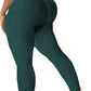Women High Waisted Workout Yoga Pants Butt Lifting Scrunch Booty Leggings Tummy Control anti Cellulite Textured Tights