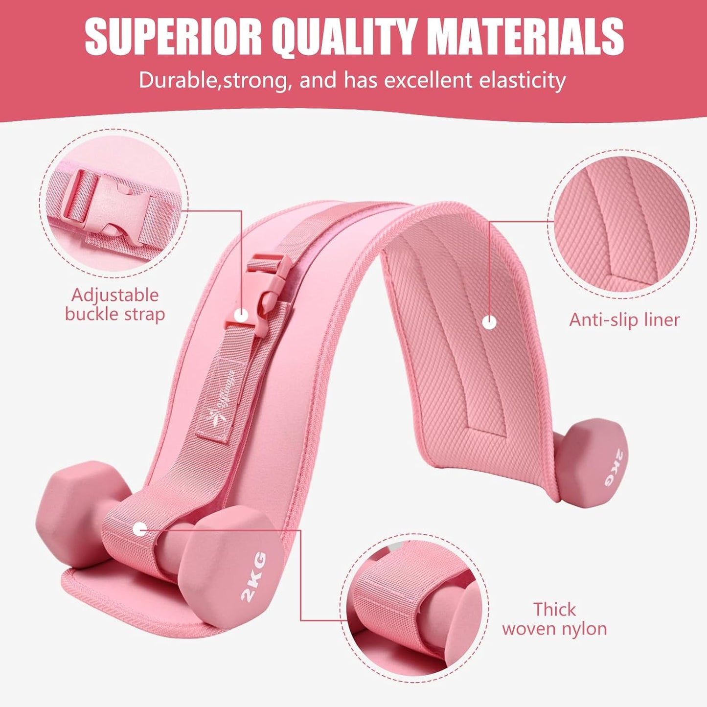 Dumbbell Hip Thrust Belt