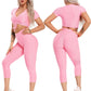 Women High Waisted Workout Yoga Pants Butt Lifting Scrunch Booty Leggings Tummy Control anti Cellulite Textured Tights