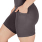 Womens High Waisted Biker Shorts with Side Pockets Workout Shorts 5”, 7”, 9”